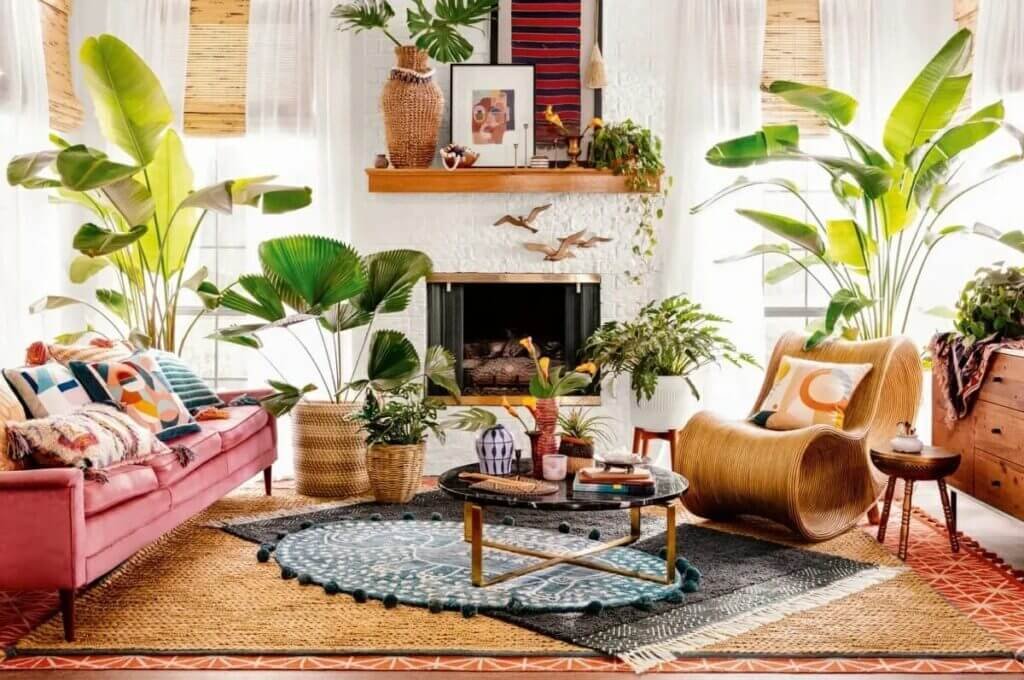 Boho Living Room Decor