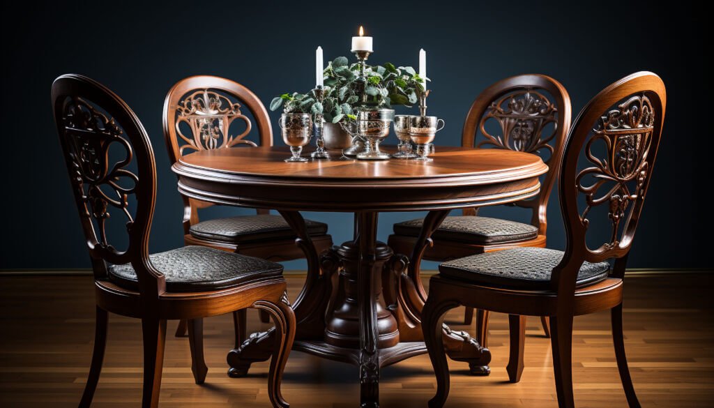 Round Dining Table