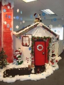 Christmas Office Door Decorating Ideas